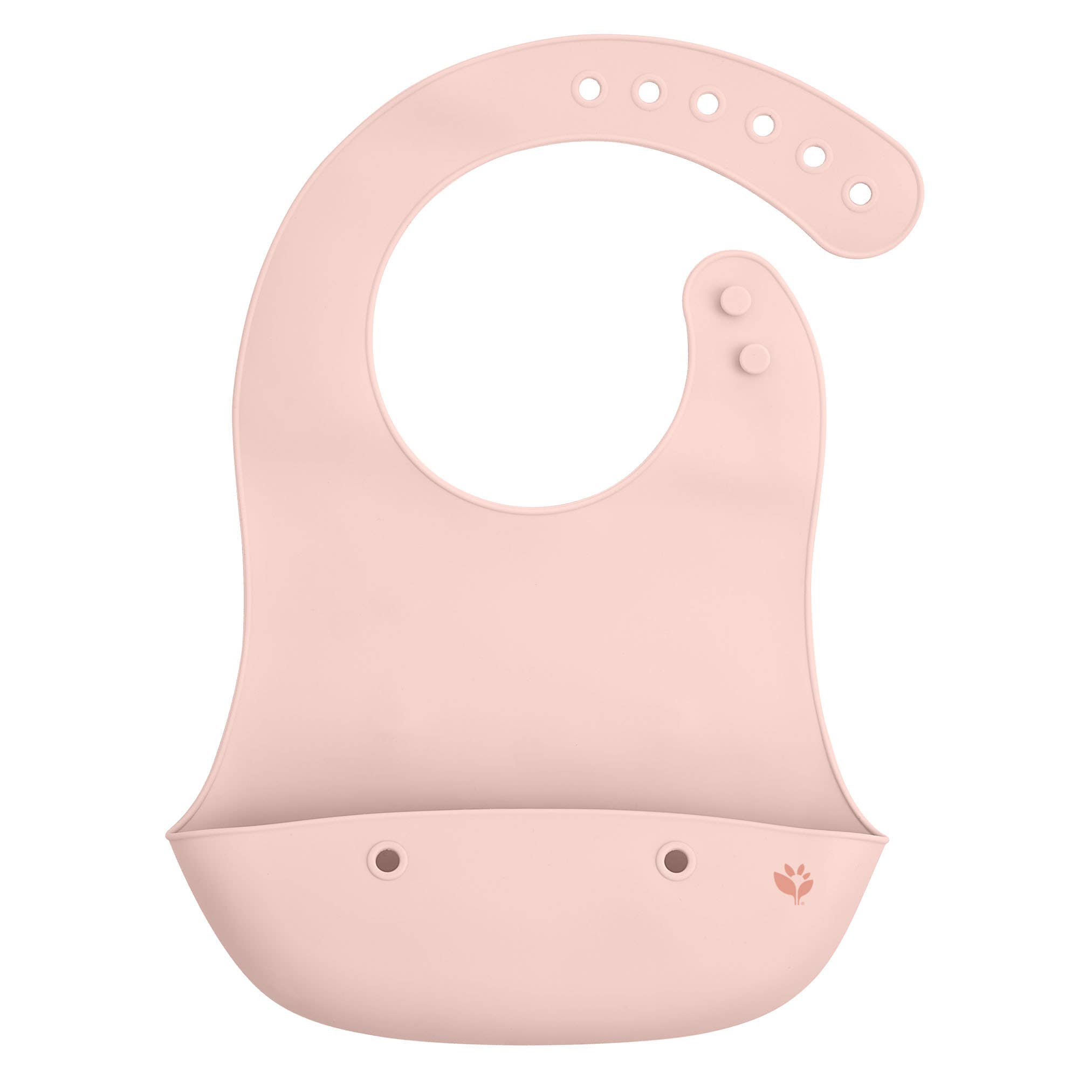 Silicone Scoop Bib: Light Sage
