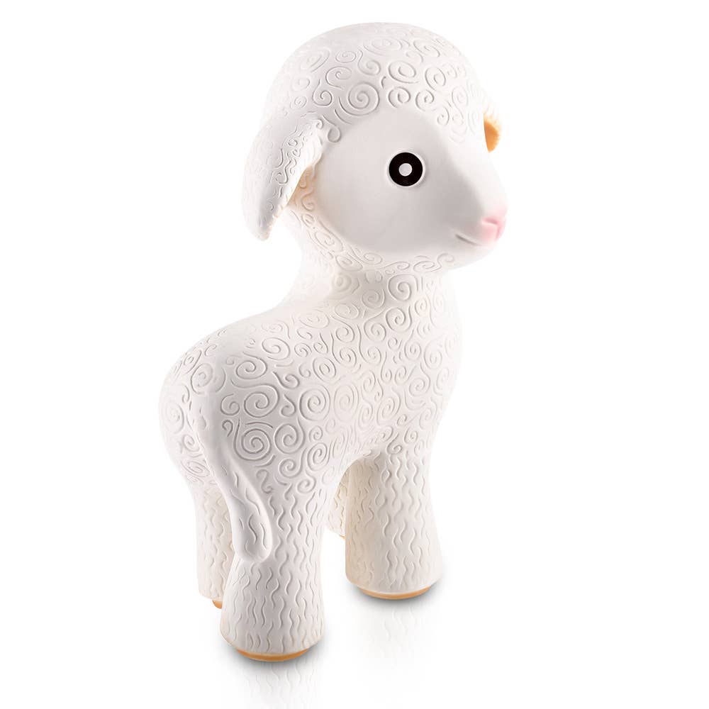 Mia the Lamb Teething Toy - 100% Pure Natural Rubber