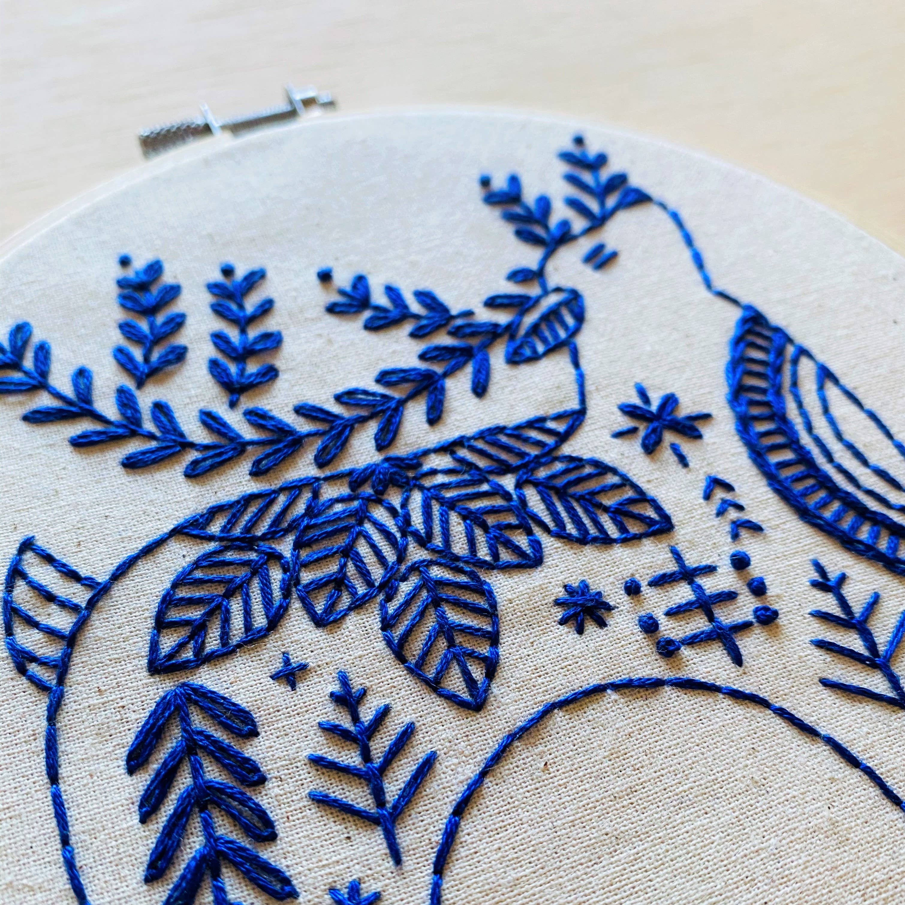 Hygge Reindeer Complete Embroidery Kit