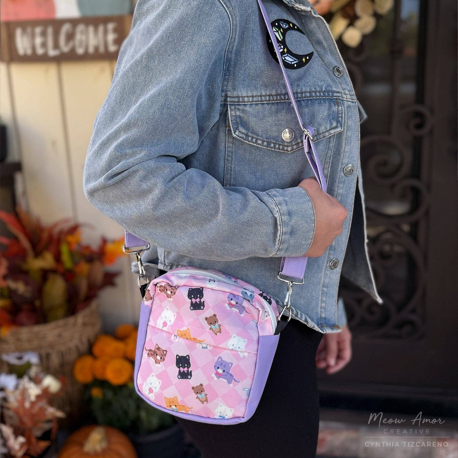 Plushie Cats Mini Crossbody Bag